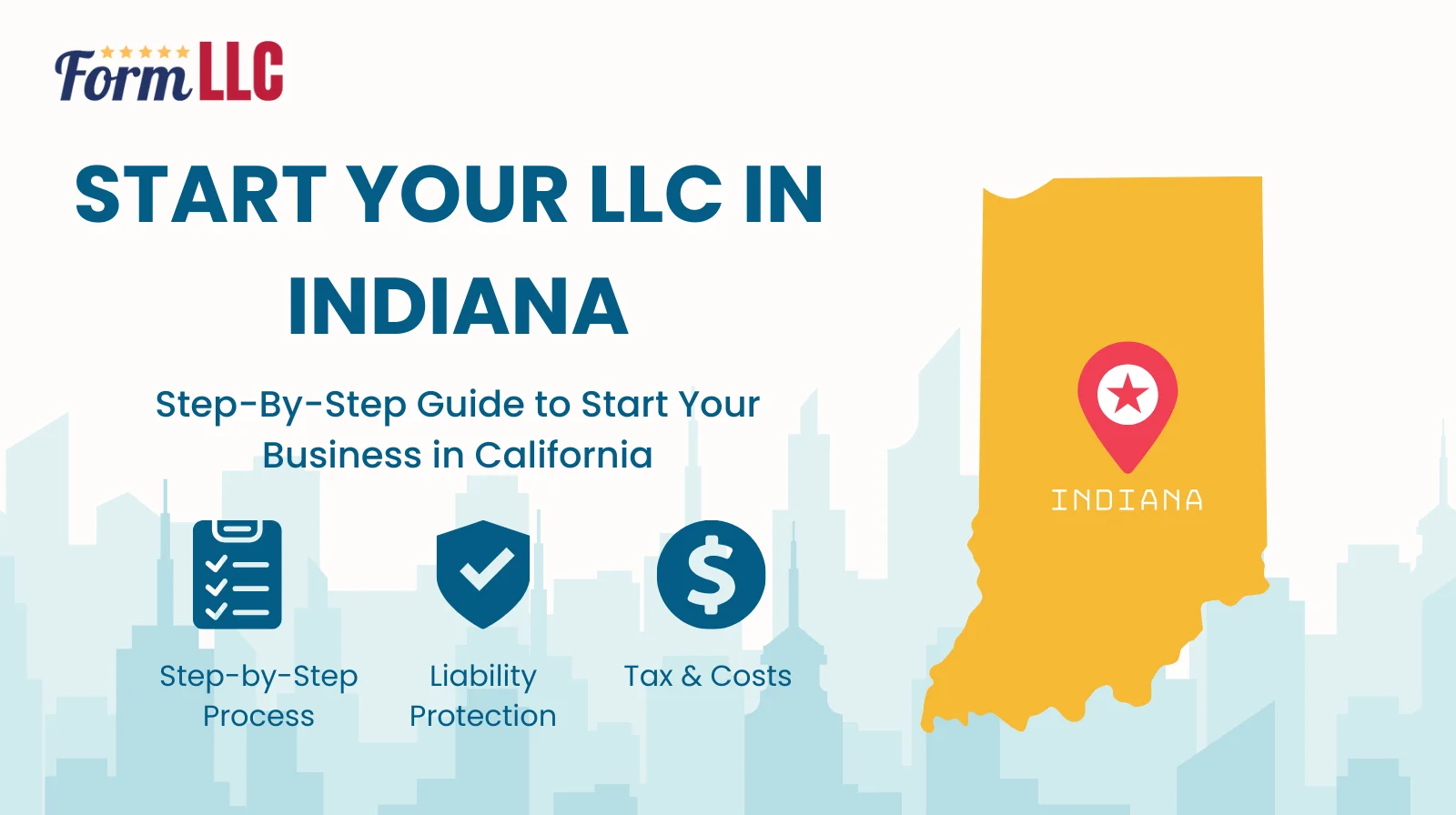 Start your LLC in Indiana