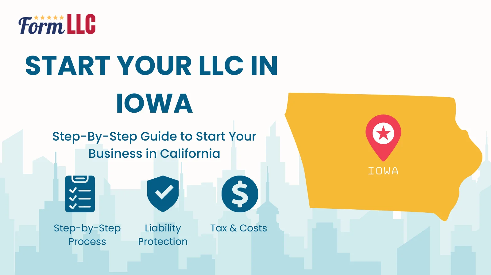 Start your LLC in Iowa