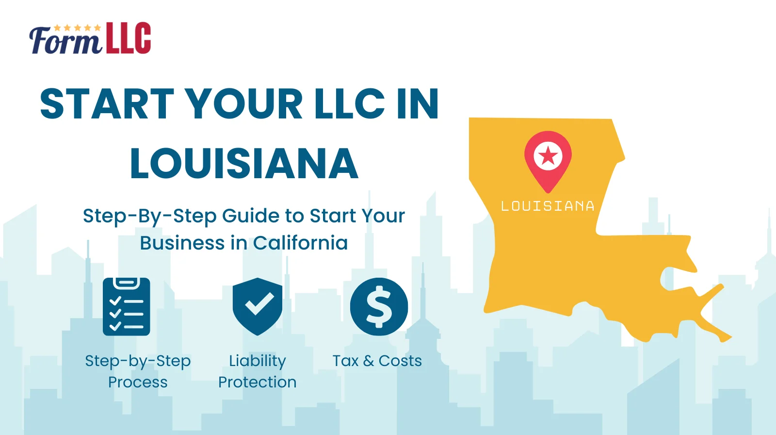 Start your LLC in Louisiana