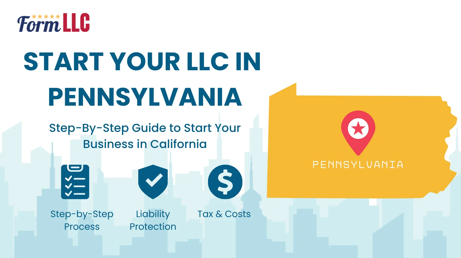 Start your LLC in Pennsylvania