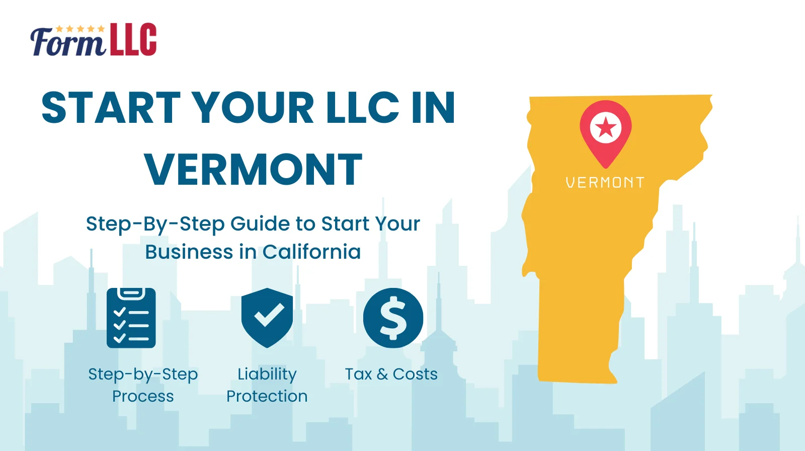 Start your LLC in Vermont