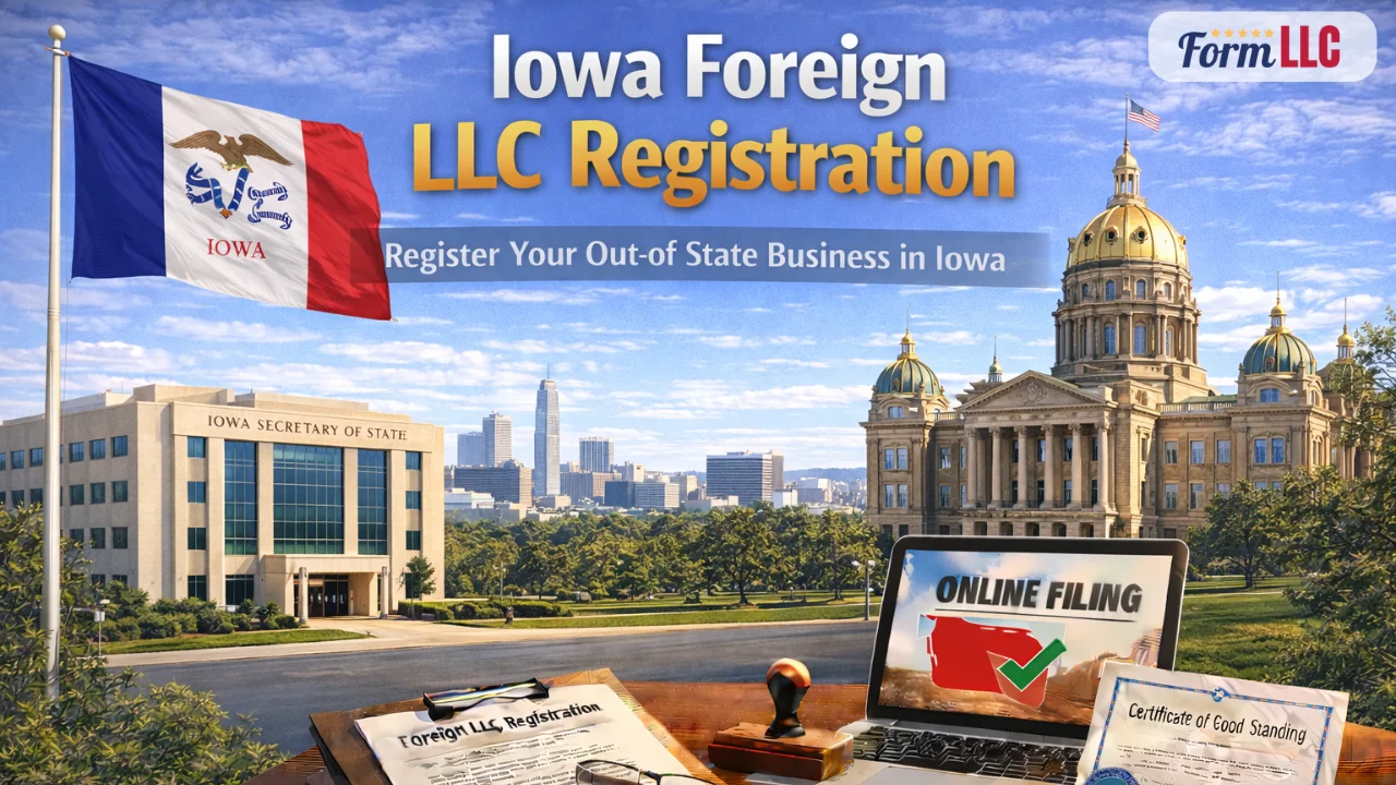 Iowa Foreign LLC Registration Guide