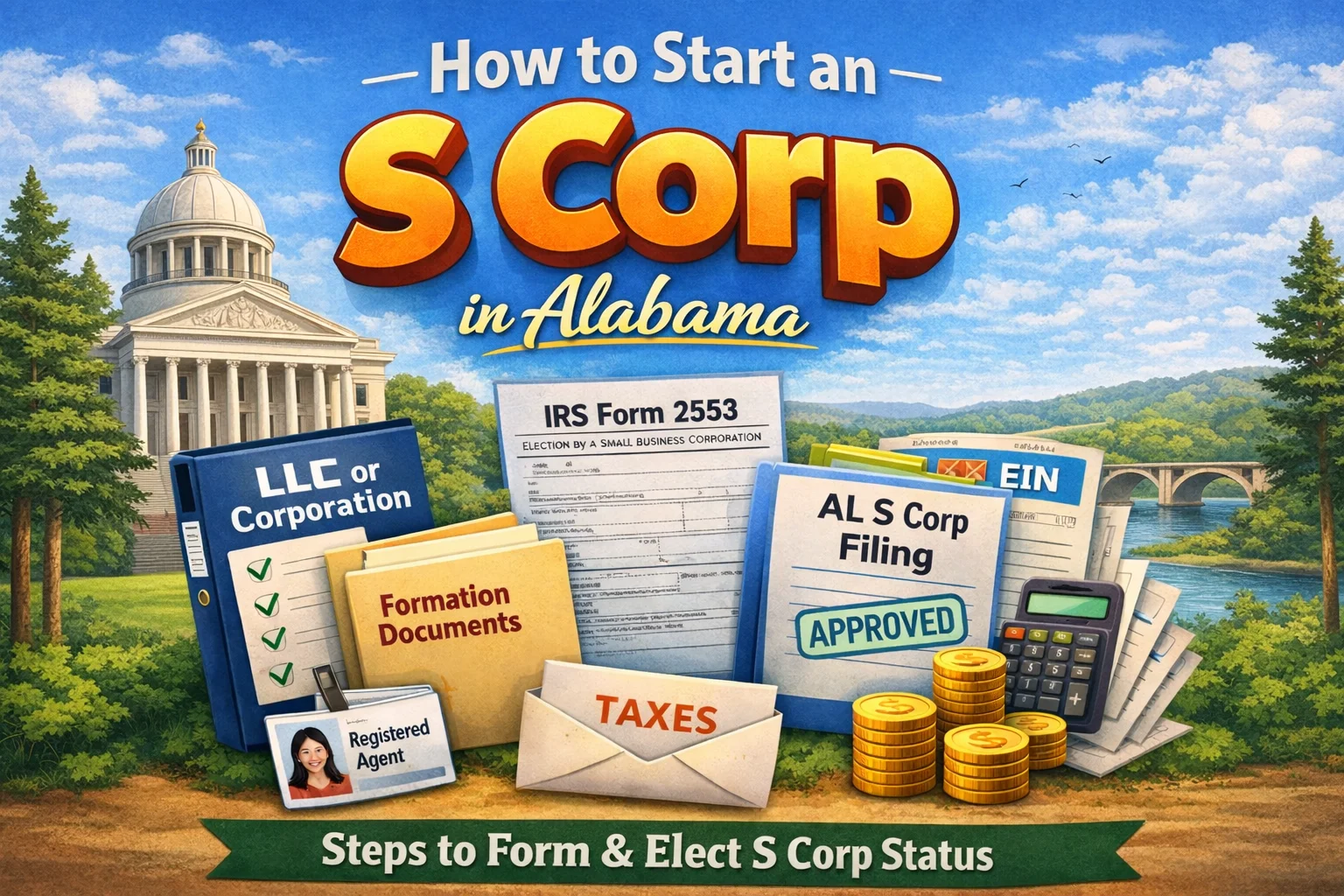 Starting an S Corp in Alabama