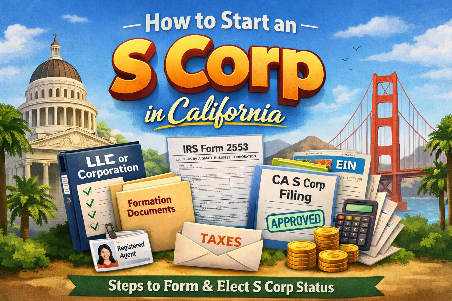 Starting an S Corp in California