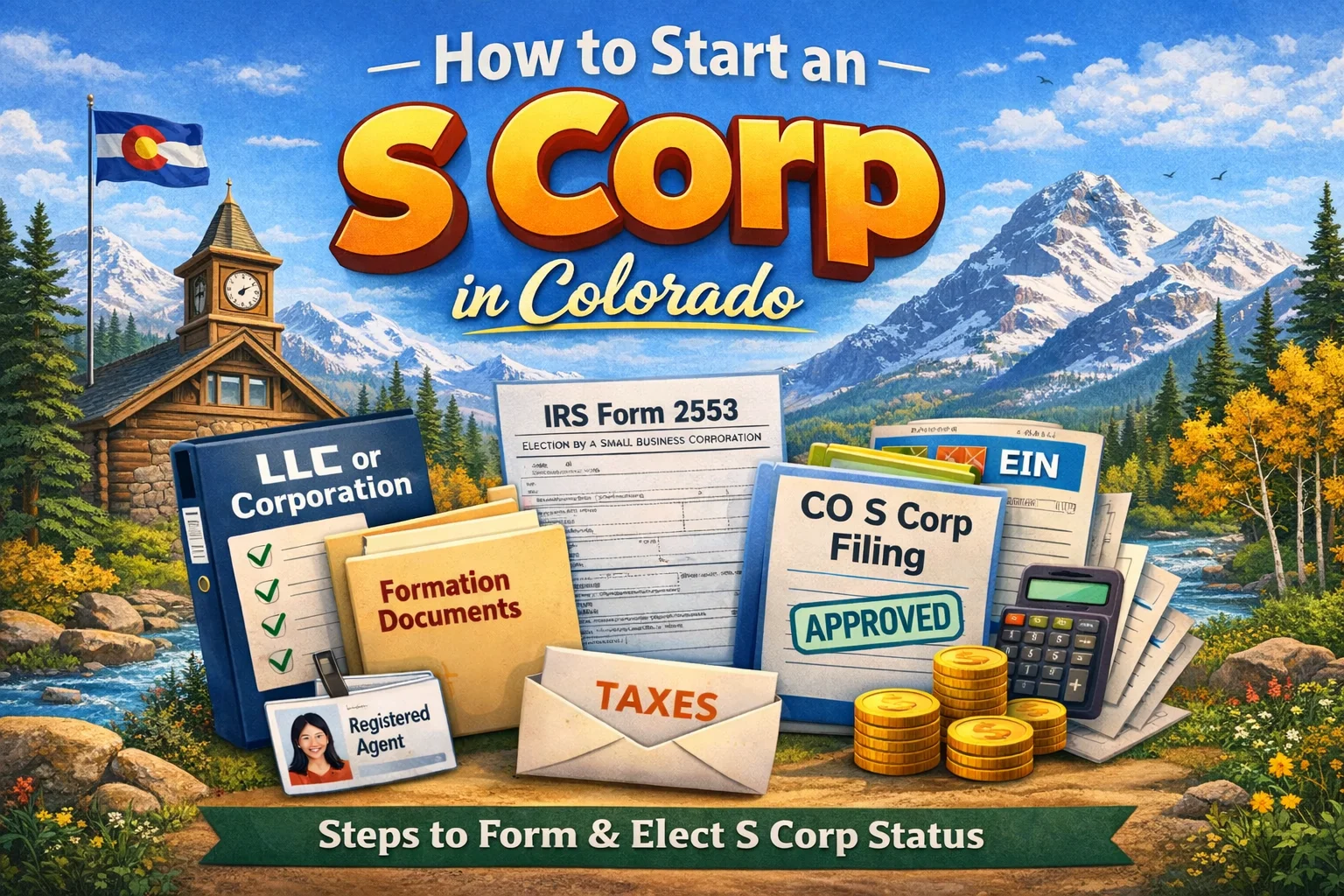 Starting an S Corp in Colorado