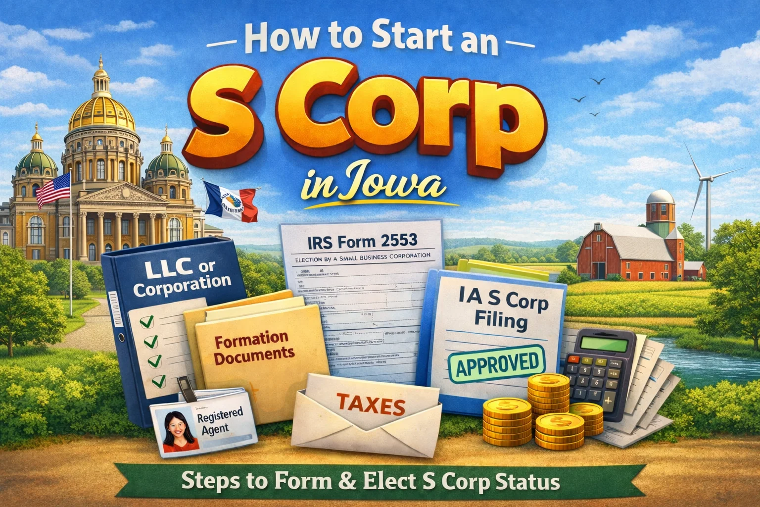 Starting an S Corp in Iowa
