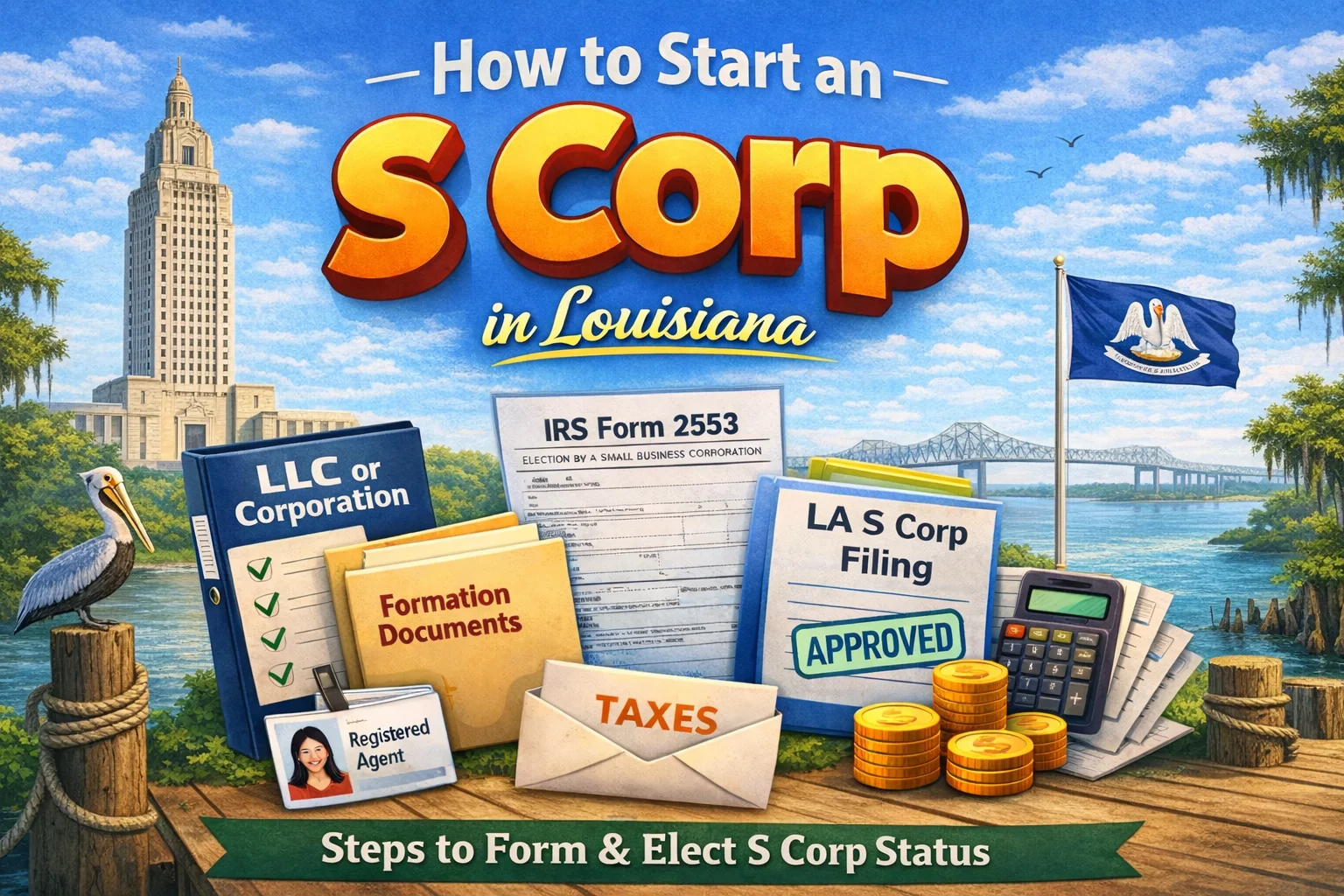 Starting an S Corp in Louisiana