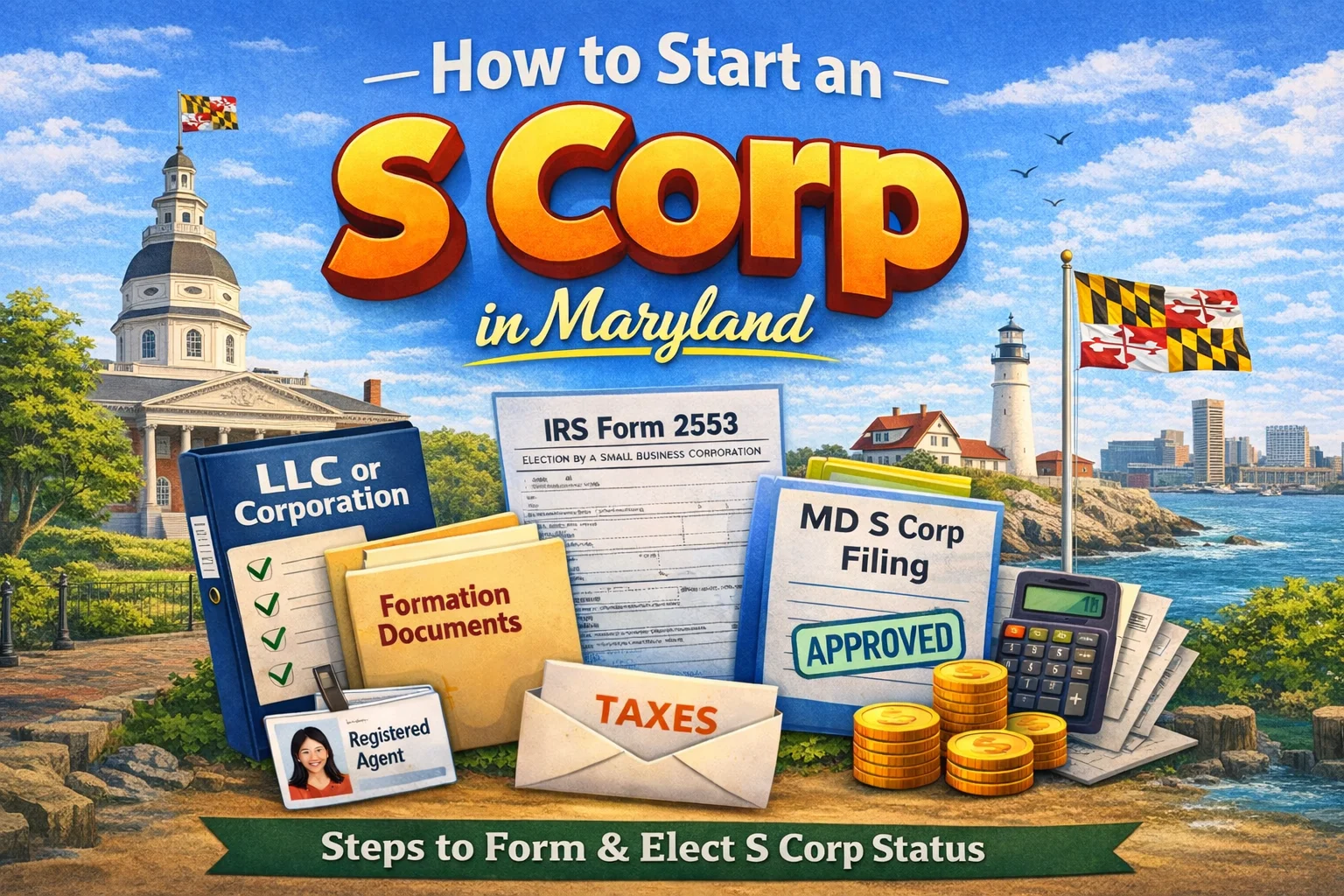 Starting an S Corp in Maryland