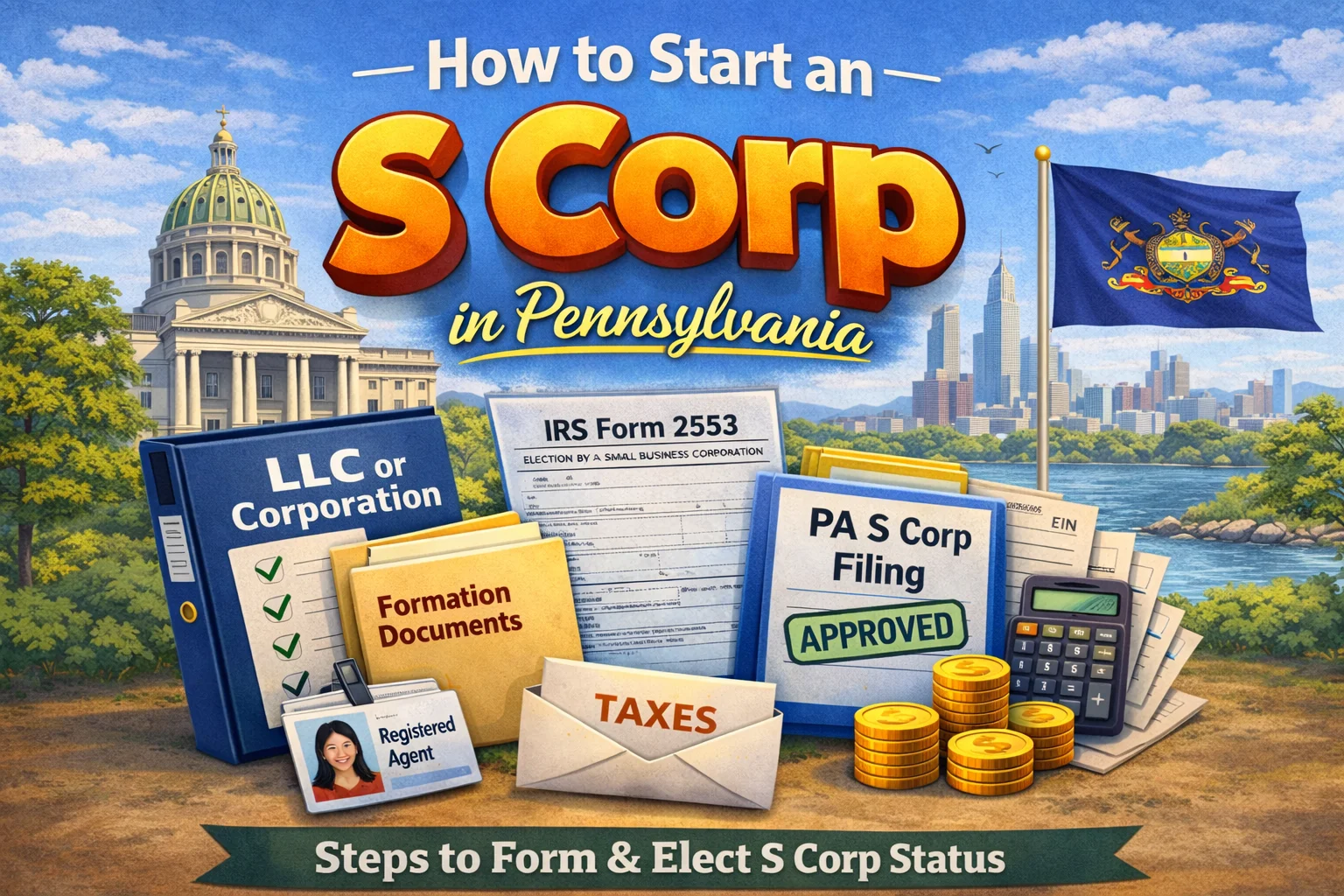 Starting an S Corp in Pennsylvania