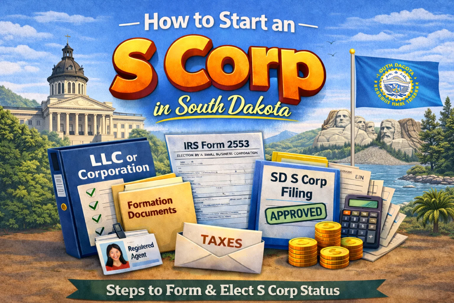 Starting an S Corp in South Dakota