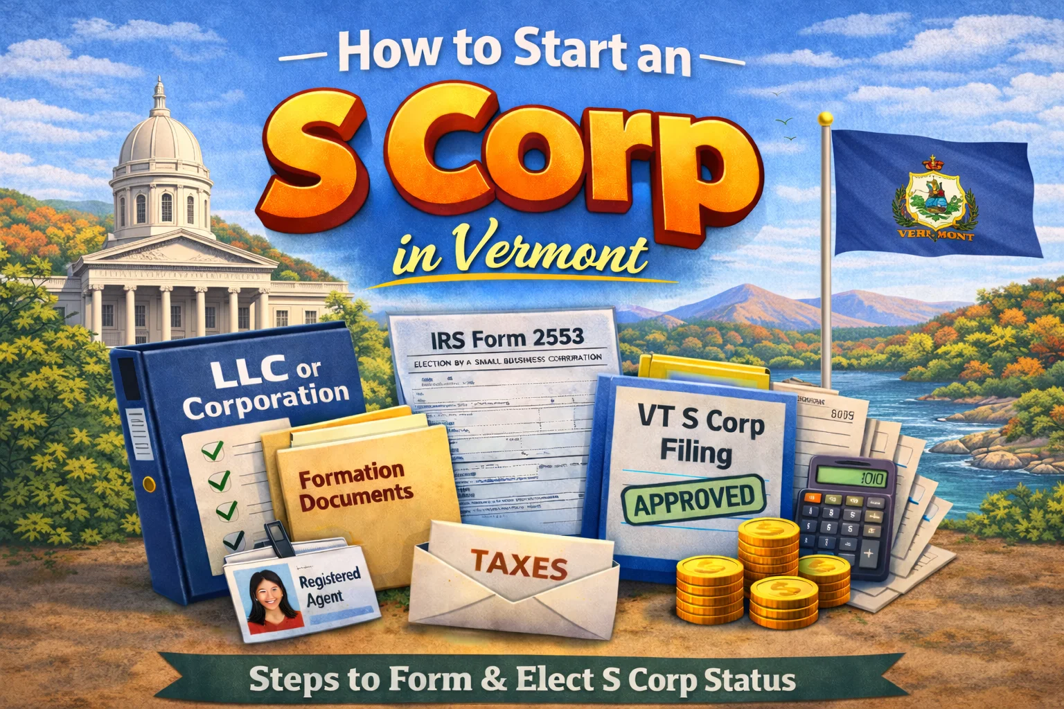 Starting an S Corp in Vermont