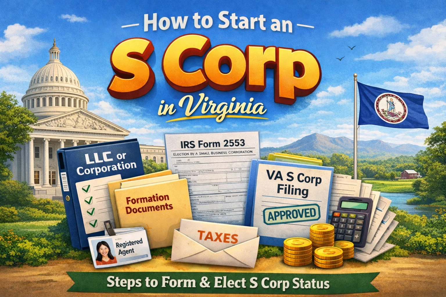 Starting an S Corp in Virginia