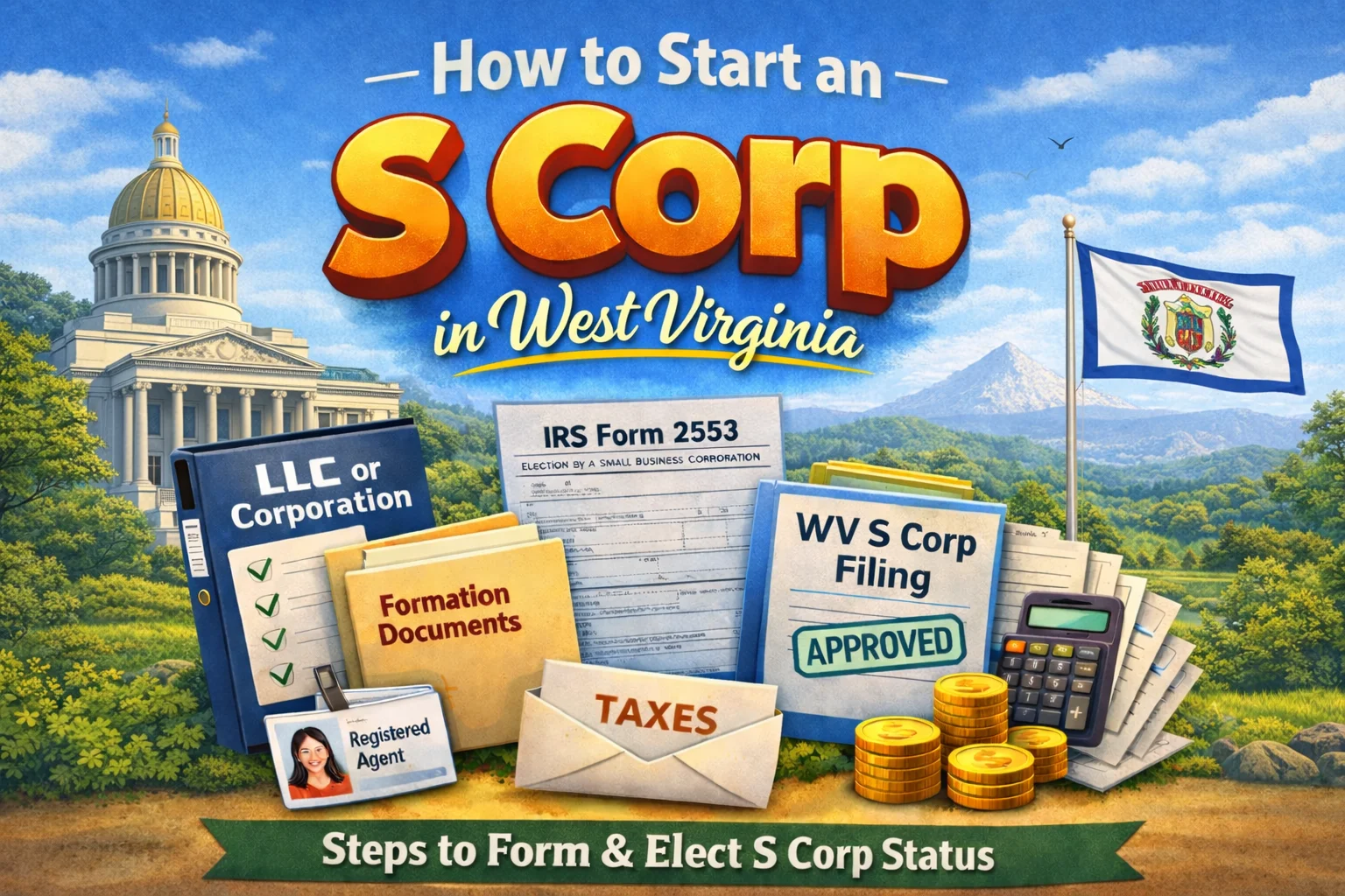 Starting an S Corp in West Virginia