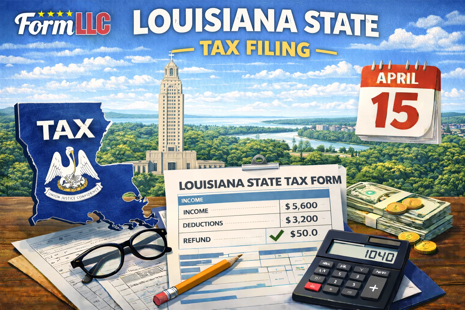 Louisiana State Tax Filing Guide