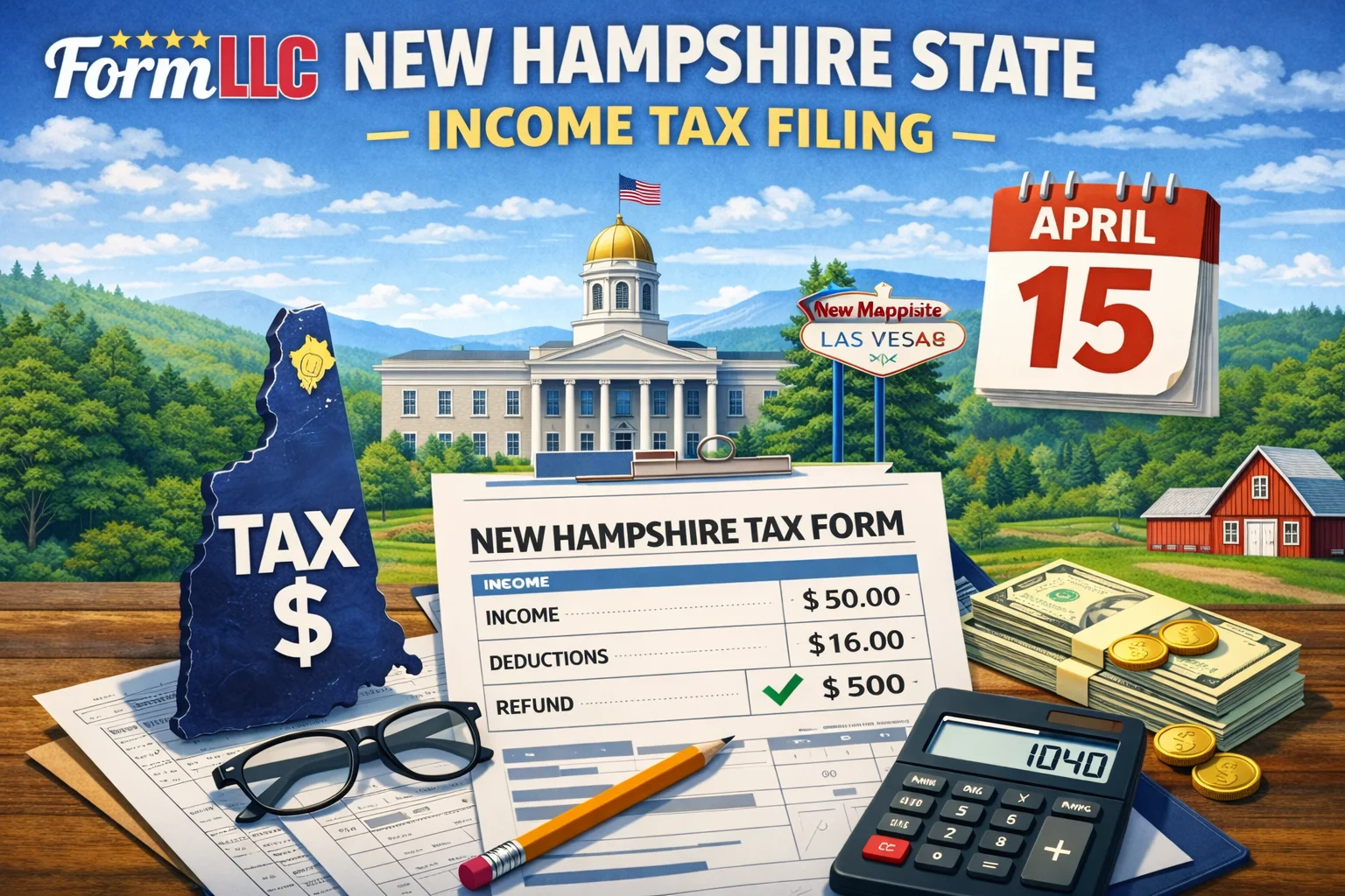 New Hampshire State Tax Filing Guide