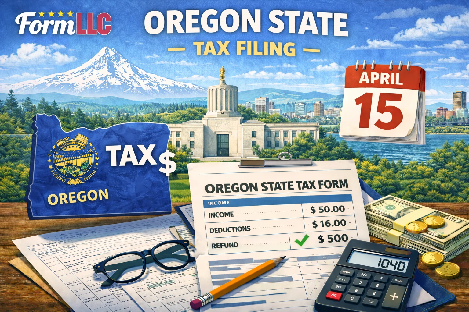 Oregon State Tax Filing Guide